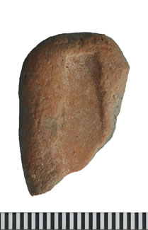 Figure 24: A pottery mould for the production of faience from Trench 2 (obj. 38051)